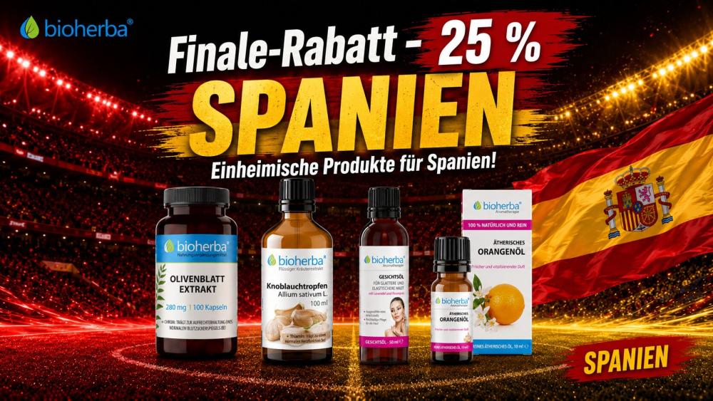 Finale-Rabatt - 25 %: Spanien