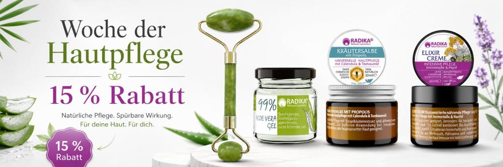 Woche der Hautpflege – 15 % Rabatt