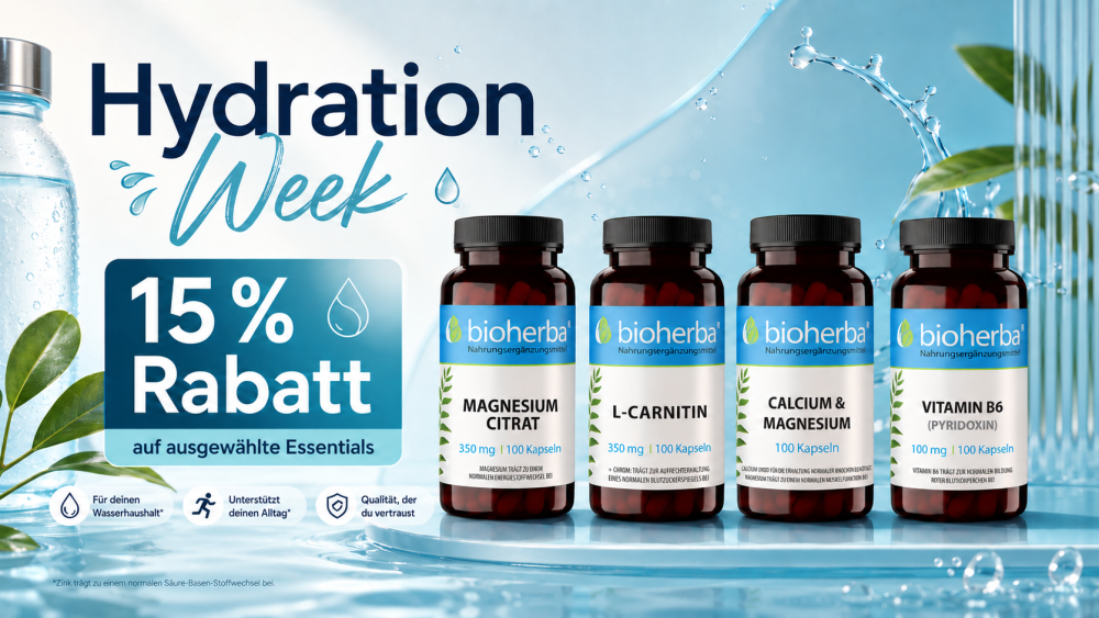 Hydration Week – 15 % Rabatt