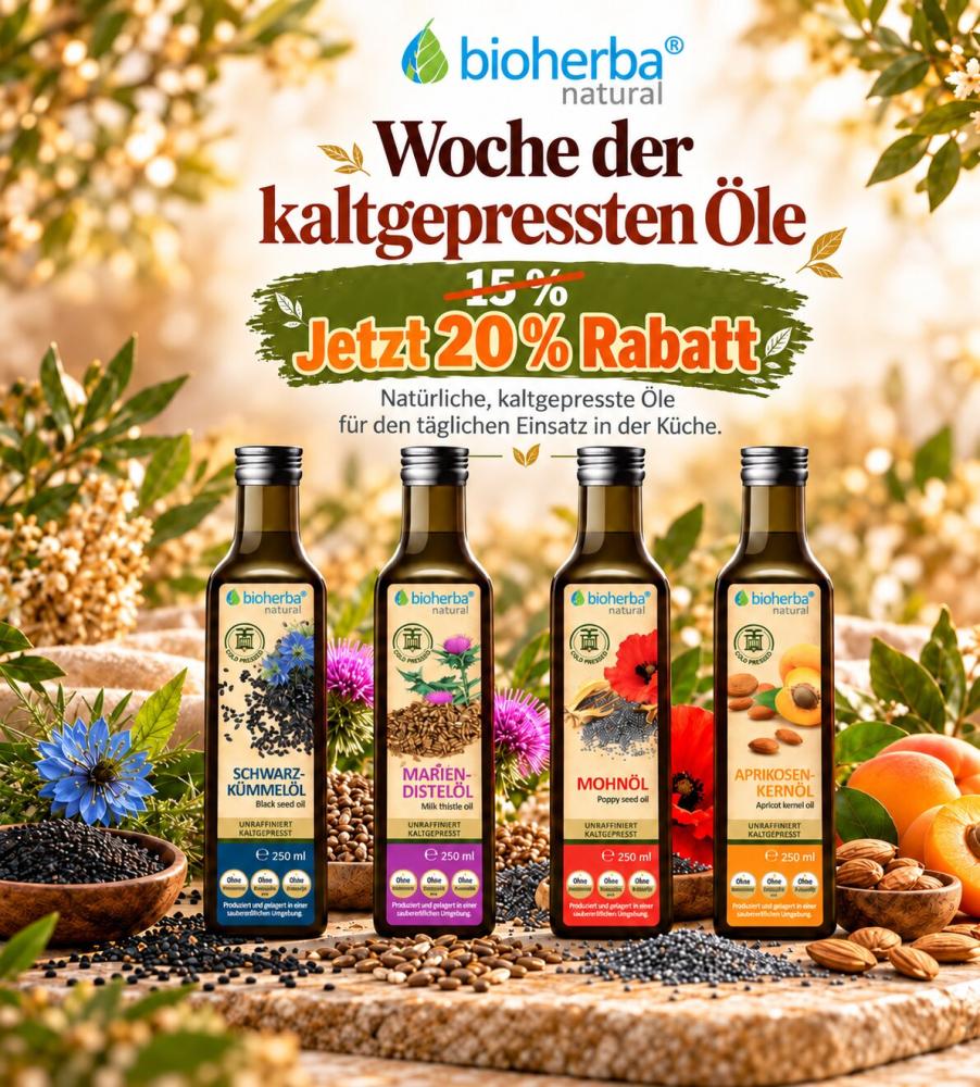 Anti-Oxi Rabatt 20% auf ausgew&auml;hlte Produkte von Bioherba