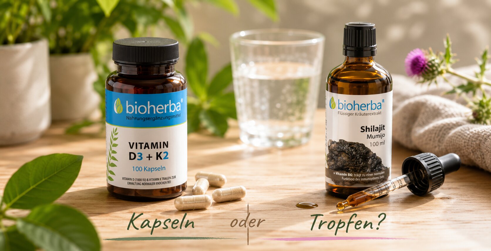 Kapseln oder Tropfen – welche Darreichungsform passt besser?