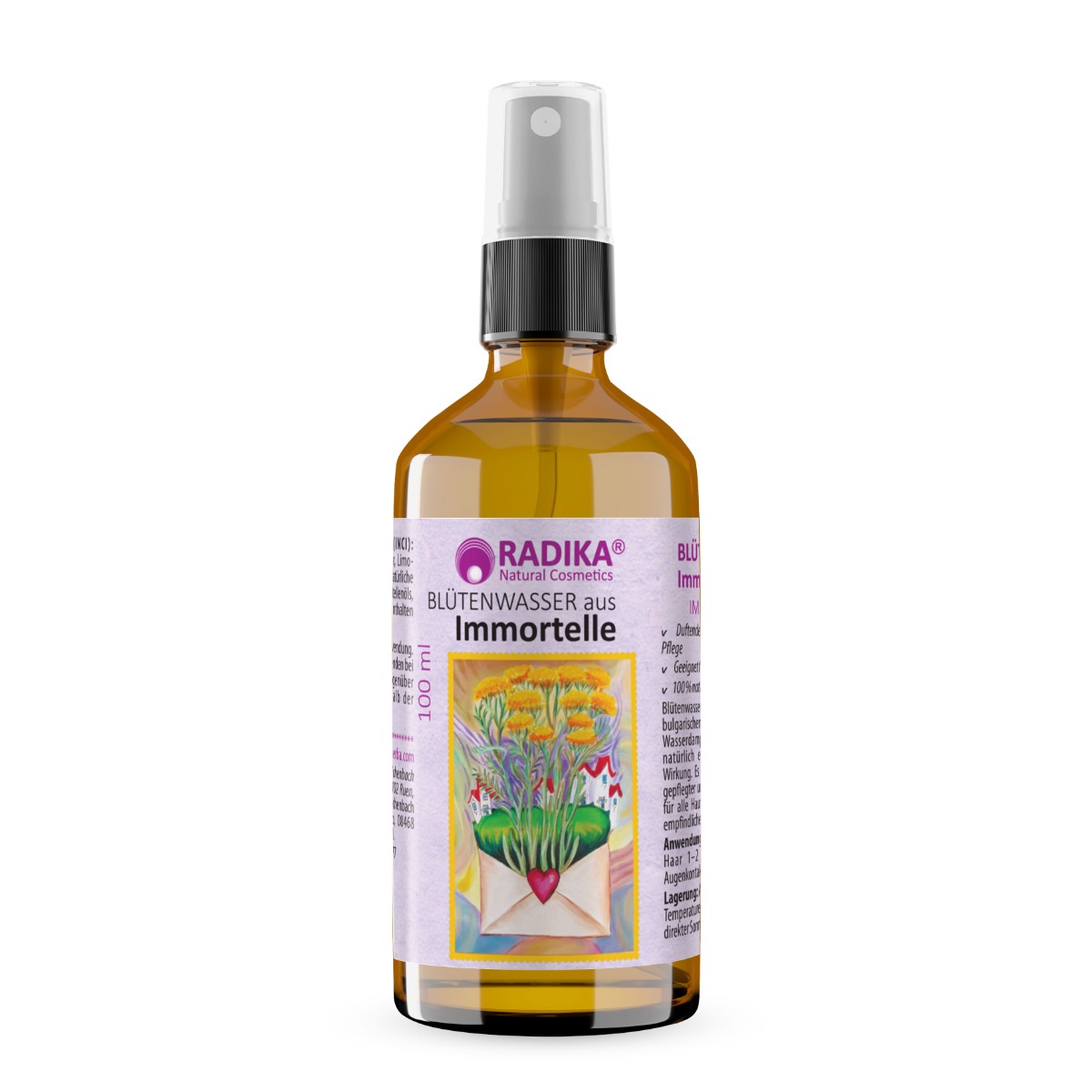 Blütenwasser aus Immortelle Hydrolat Flower Water 100 ml