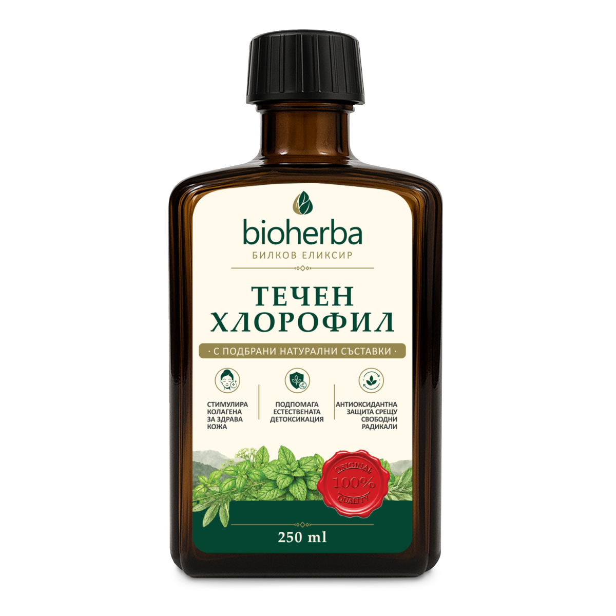 Clorofilă Lichidă Bioherba 250 ml