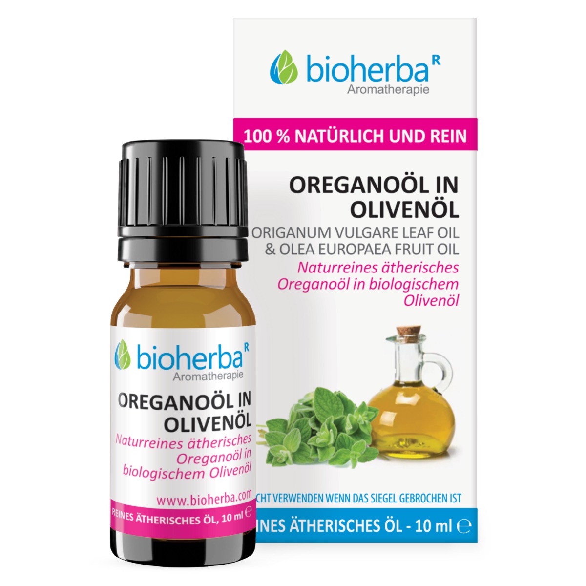 Oreganoöl in Olivenöl Origanum Vulgare Leaf Oil & Olea Europaea Fruit Oil 10 m