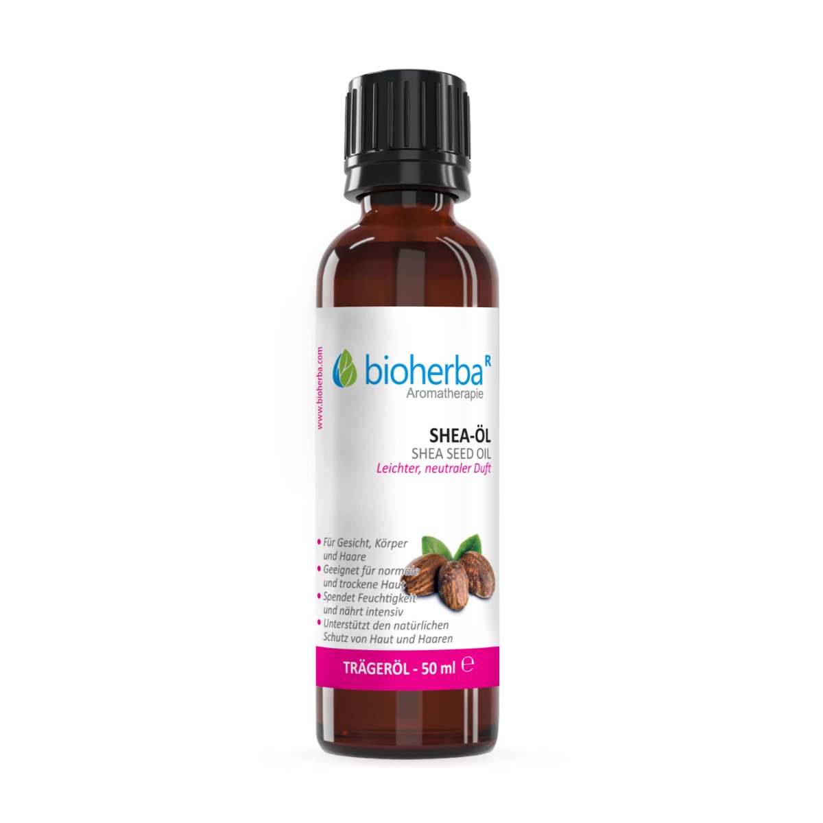 Shea-Öl Vitellaria Paradoxa Seed Oil Leichter, Neutraler Duft 50 ml