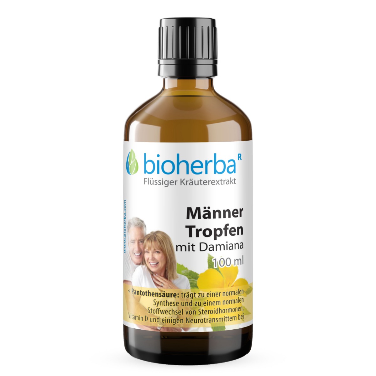 Männer Tropfen mit Damiana Tinktur 100 ml
