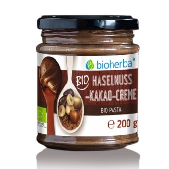 Bio Haselnuss-Kakao-Creme 200 g online kaufen, besten Preis, Bioherba Reichenbach GmbH
