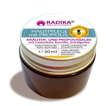 Hautpflege mit Propolis Universelle Kräutersalbe 30 ml online kaufen, besten Preis, Bioherba Reichenbach GmbH