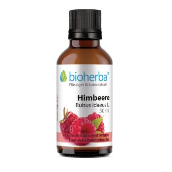 Himbeere, Rubus idaeus L., Tropfen, Tinktur 50 ml online kaufen, besten Preis, Bioherba Reichenbach GmbH