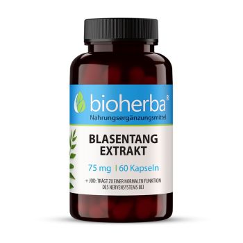 BLASENTANG EXTRAKT 75 mg 60 Kapseln Bioherba Nahrungsergaenzungsmittel 