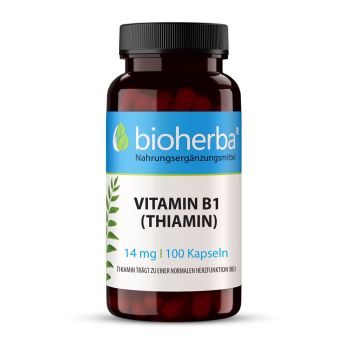 Vitamin B1 (Thiamin) 14 mg 100 Kapseln online kaufen, besten Preis, Bioherba Reichenbach GmbH