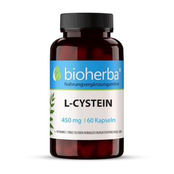 L-Cystein 450 mg 60 Kapseln online kaufen, besten Preis, Bioherba Reichenbach GmbH