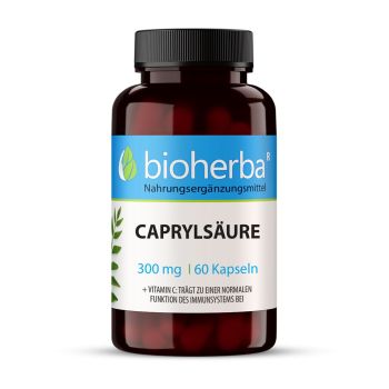 Caprylsäure 300 mg 60 Kapseln online kaufen, besten Preis, Bioherba Reichenbach GmbH