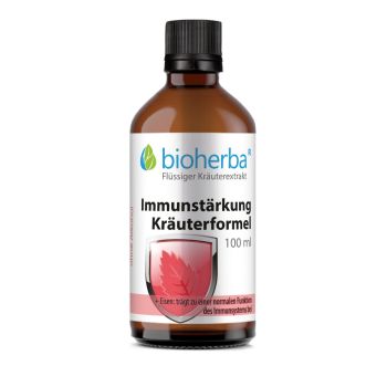 Immunstärkung Kräuterformel Tropfen, Tinktur 100 ml online kaufen, besten Preis, Bioherba Reichenbach GmbH