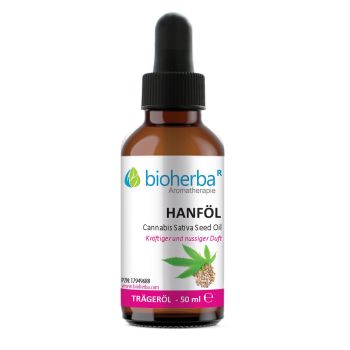 Hanföl Cannabis Sativa Seed Oil Reines Hanf-Trägeröl 50 ml online kaufen, besten Preis, Bioherba Reichenbach GmbH