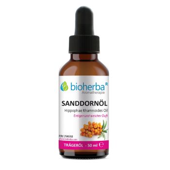 Sanddornöl Reines Sanddorn-Trägeröl 50 ml online kaufen, besten Preis, Bioherba Reichenbach GmbH
