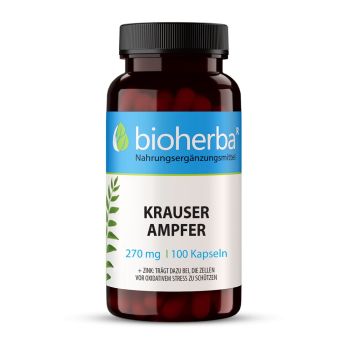 KRAUSER AMPFER 270 mg 100 Kapseln Bioherba Nahrungsergaenzungsmittel 