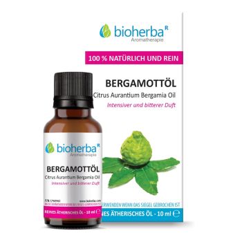 Bergamottöl Reines ätherisches Öl 10 ml online kaufen, besten Preis, Bioherba Reichenbach GmbH