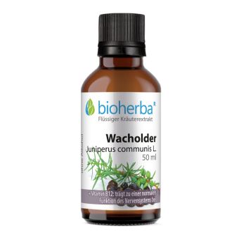 Wacholder, Juniperus communis L., Tropfen, Tinktur 50 ml online kaufen, besten Preis, Bioherba Reichenbach GmbH