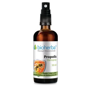 Halsspray mit Propolis Extrakt 50 ml online kaufen, besten Preis, Bioherba Reichenbach GmbH
