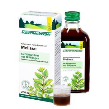 Schoenenberger® Melisse, Naturreiner Heilpflanzensaft bio 200ml