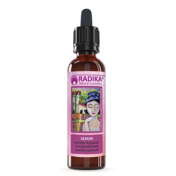 Organik argan yağı, üzüm çekirdeği yağı ve sardunya içeren serum, 50 ml