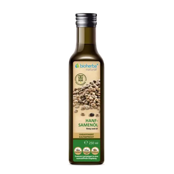Bioherba Hanfsamenöl – 2 Flaschen à 250 ml