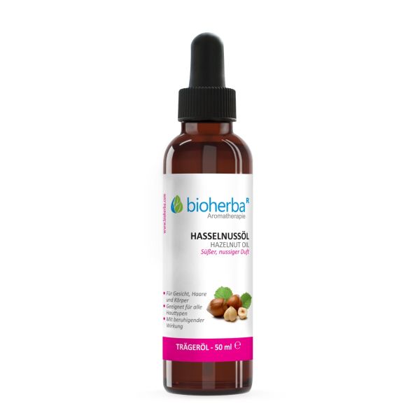 Fındık yağı Saf fındık taşıyıcı yağı 50 ml