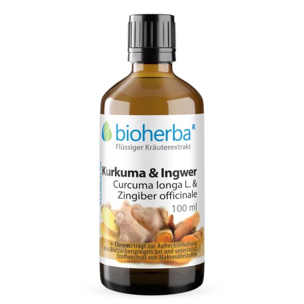 Zerdeçal ve Zencefil Damlalı Tentür 100 ml