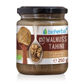 Bio Walnuss Tahini 100 % gemahlene Bio Walnusskerne 250g online kaufen, besten Preis, Bioherba Reichenbach GmbH
