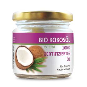 100 % Bio Kokosöl (extra virgin) 100 ml online kaufen, besten Preis, Bioherba Reichenbach GmbH