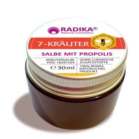 7-Kräuter Salbe mit Propolis 30 ml online kaufen, besten Preis, Bioherba Reichenbach GmbH