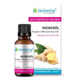 Ingweröl Reines ätherisches Öl 10 ml online kaufen, besten Preis, Bioherba Reichenbach GmbH