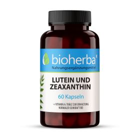 Lutein und Zeaxanthin 60 Kapseln online kaufen, besten Preis, Bioherba Reichenbach GmbH