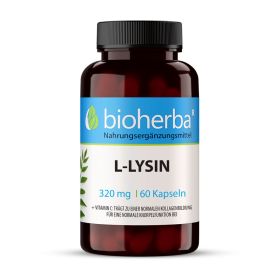 L-Lysin 320 mg 60 Kapseln online kaufen, besten Preis, Bioherba Reichenbach GmbH