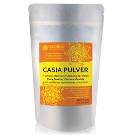 CASIA PULVER Cassia auriculata 100 g Bioherba Naturkosmetik