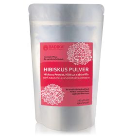 HIBISKUS PULVER Hibiscus Sabdariffa 100 g Bioherba Naturkosmetik