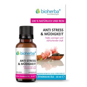 ANTI STRESS & MÜDIGKEIT ANTI STRESS & FATIGUE 10 ml Bioherba Naturkosmetik