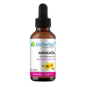 ARNIKAOEL Arnica Montana Flower Oil Reines Arnika-Traegeroel 50 ml Bioherba Naturkosmetik