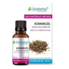 Kümmelöl Carum Carvi Seed Oil Reines ätherisches Öl 10 ml online kaufen, besten Preis, Bioherba Reichenbach GmbH