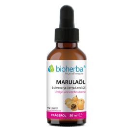 MARULAÖL Sclerocarya Birrea Seed Oil Reines Marula-Trägeröl 50 ml Bioherba Naturkosmetik