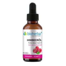 HIMBEERÖL Rubus Idaeus Seed Oil Reines Himbeer-Trägeröl 50 ml Bioherba Naturkosmetik