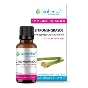 Zitronengrasöl Reines ätherisches Öl 10 ml online kaufen, besten Preis, Bioherba Reichenbach GmbH