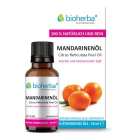 Mandarinenöl Reines ätherisches Öl 10 ml online kaufen, besten Preis, Bioherba Reichenbach GmbH