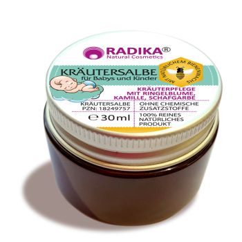 Kräutersalbe für Babys und Kinder 30 ml online kaufen, besten Preis, Bioherba Reichenbach GmbH