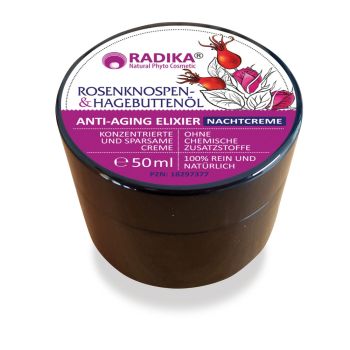 Anti-Aging Creme mit Rosenknospen- & Hagebuttenöl 50ml online kaufen, besten Preis, Bioherba Reichenbach GmbH