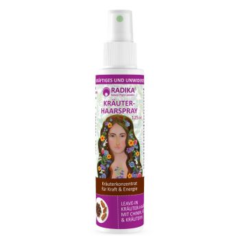 Kräuter-Haarspray mit Chinin, Koffein & Kräutern 125 ml   online kaufen, besten Preis, Bioherba Reichenbach GmbH