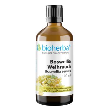 Boswellia Weihrauch, Boswellia serrata, Tropfen, Tinktur 100 ml online kaufen, besten Preis, Bioherba Reichenbach GmbH 