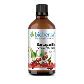 Sarsaparilla, Smilax officinalis, Tropfen, Tinktur 100 ml online kaufen, besten Preis, Bioherba Reichenbach GmbH