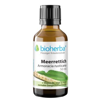 Meerrettich, Armoracia rusticana, Tropfen, Tinktur 50 ml online kaufen, besten Preis, Bioherba Reichenbach GmbH